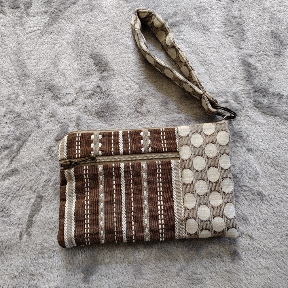 Maruca Beetle Bag Tapestry Wristlet Clutch Handmade in Boulder CO USA - Picture 2 of 5